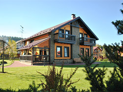 Альпийский дом - самый просторный дом из всех представленных
