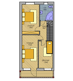 Квартира в Подмосковье - 121 кв метров, 2-й этаж